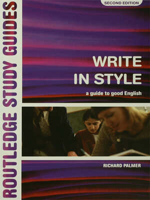 cover image of Write in Style